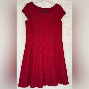 Ronni Nicole RN Studio Vibrant Red Mini Dress Size Petite XLarge